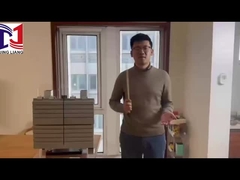 Sistema de pinças de mola para revestimento de pedra