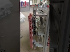 Sistema de suporte de fachada de terracota de espessura de 18 mm