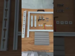 Fácil Instalação e sistema ajustável para painel de terracota de 30 mm