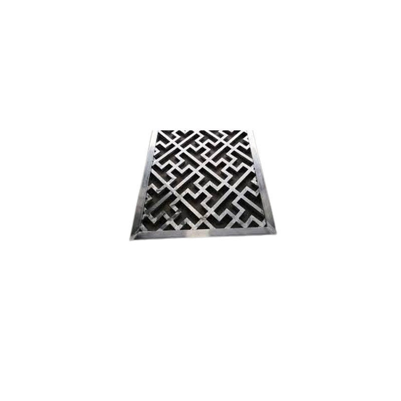 Ecrã decorativo de alumínio para interiores Painéis decorativos de jardim com buracos personalizados