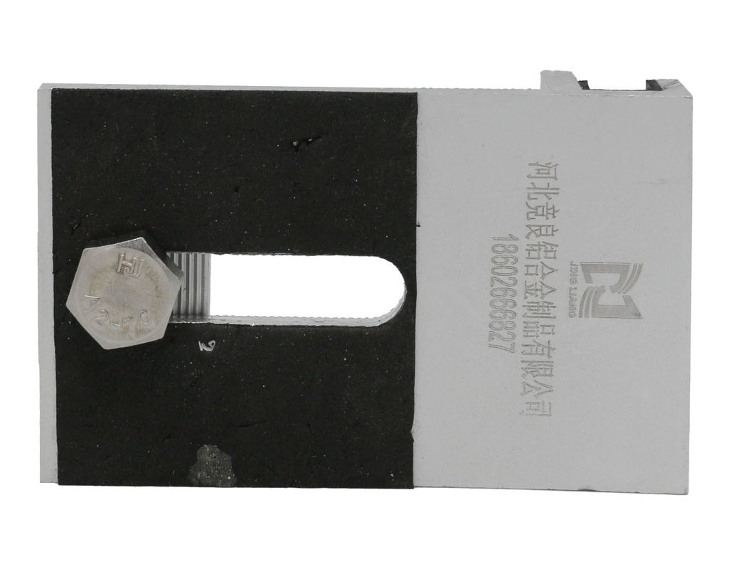 Sistema de fixação de painéis de terracota fachada revestimento suporte bracket clips de alumínio parede exterior 30mm 3024
