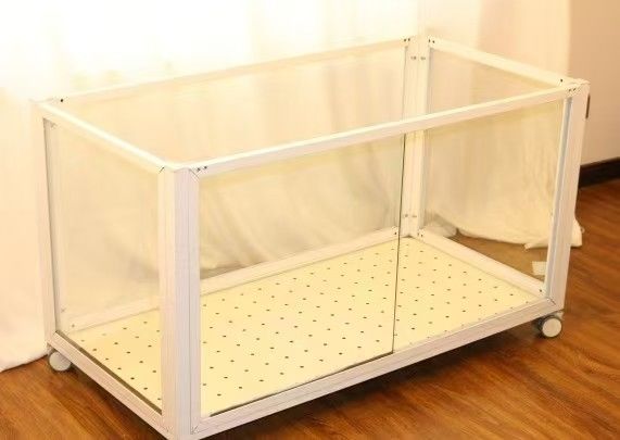 Gaiola para Animais de Estimação Leve e Fácil de Mover para Animais de Pequeno e Médio Porte