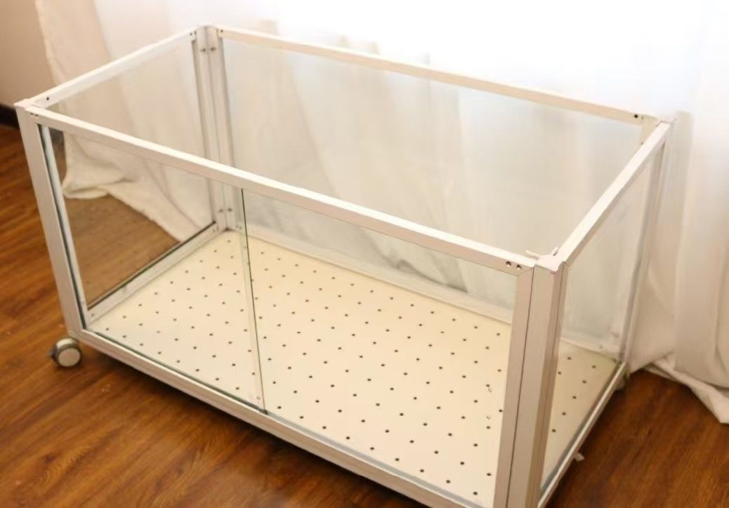 Gaiola para Animais de Estimação Leve e Fácil de Mover para Animais de Pequeno e Médio Porte