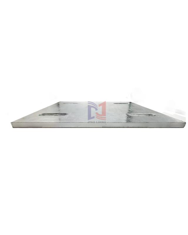 Aço galvanizado 200mm*300mm*10mm Quadro incorporado para sistema de suporte de revestimento Alta resistência