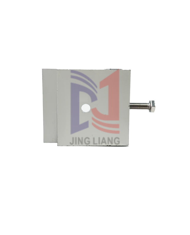 Clipe de alumínio anticorrosão para sistema de suporte de revestimento de pedra