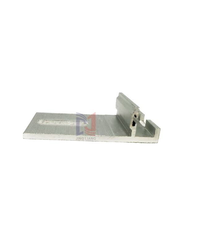 Clipes em forma de F leves e de fácil instalação para sistema de suporte de fachada com painéis de terracota de 20 mm