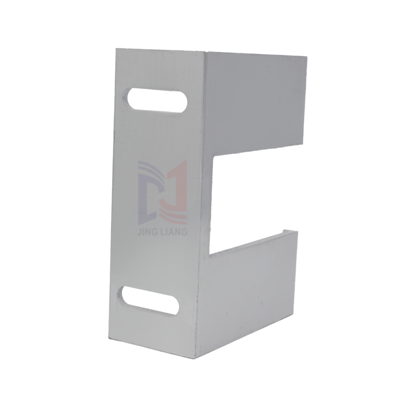 Base de alumínio de fácil instalação para sistema de suporte de fachada de painel de terracota de 18mm