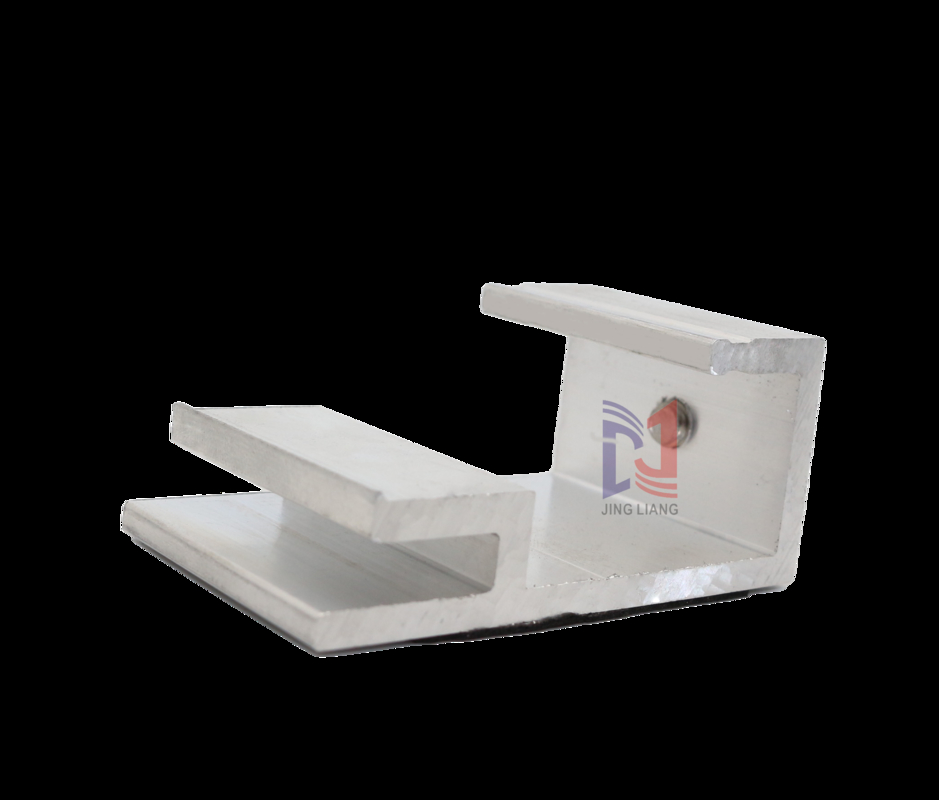 Fornecimento direto da fábrica, clipes de alumínio duráveis, leves e personalizáveis para o sistema de suporte de revestimento