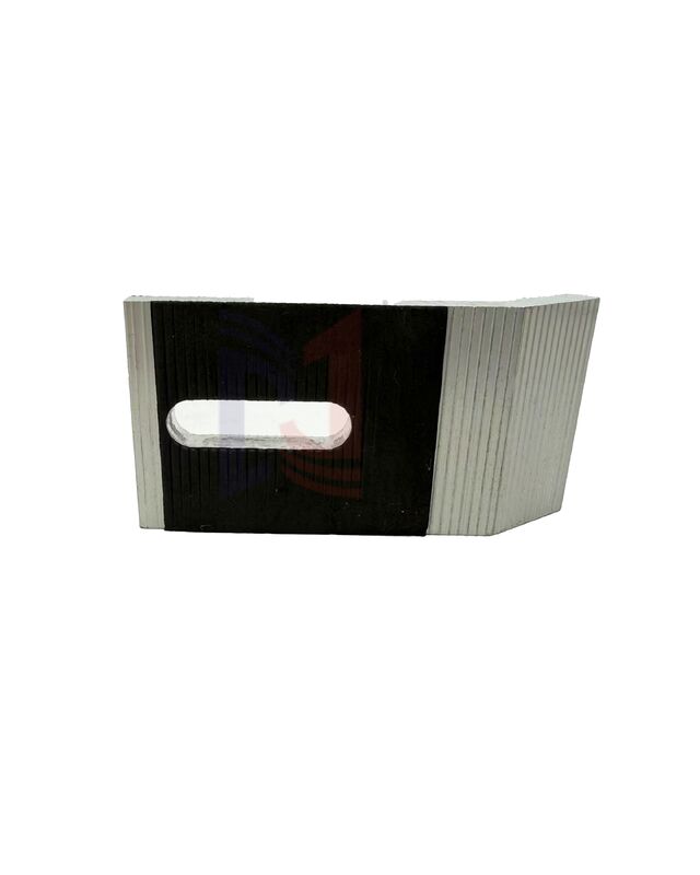 Suporte anti-corrosivo e de fácil instalação para o sistema de suporte de fachada de pedra