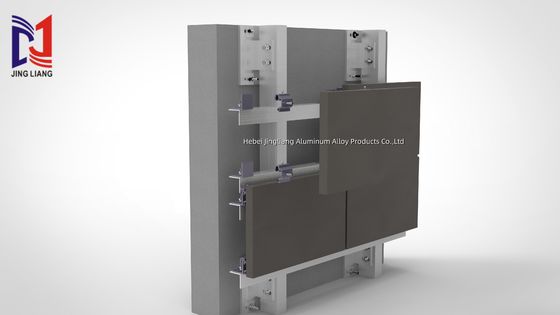 Suporte de Contra-fechamento com Gancho de Orelha de Pedra para Sistemas de Fachada Ventilada